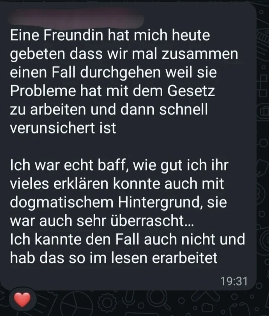 Teilnehmerergebnis