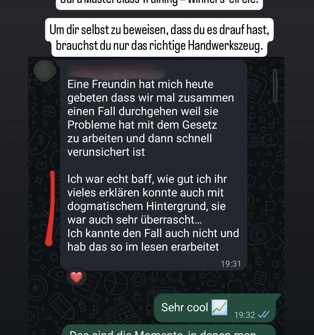 Teilnehmerergebnis